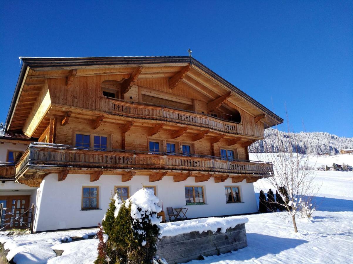 Chalet Apartment Obermanzl Hopfgarten im Brixental Buitenkant foto