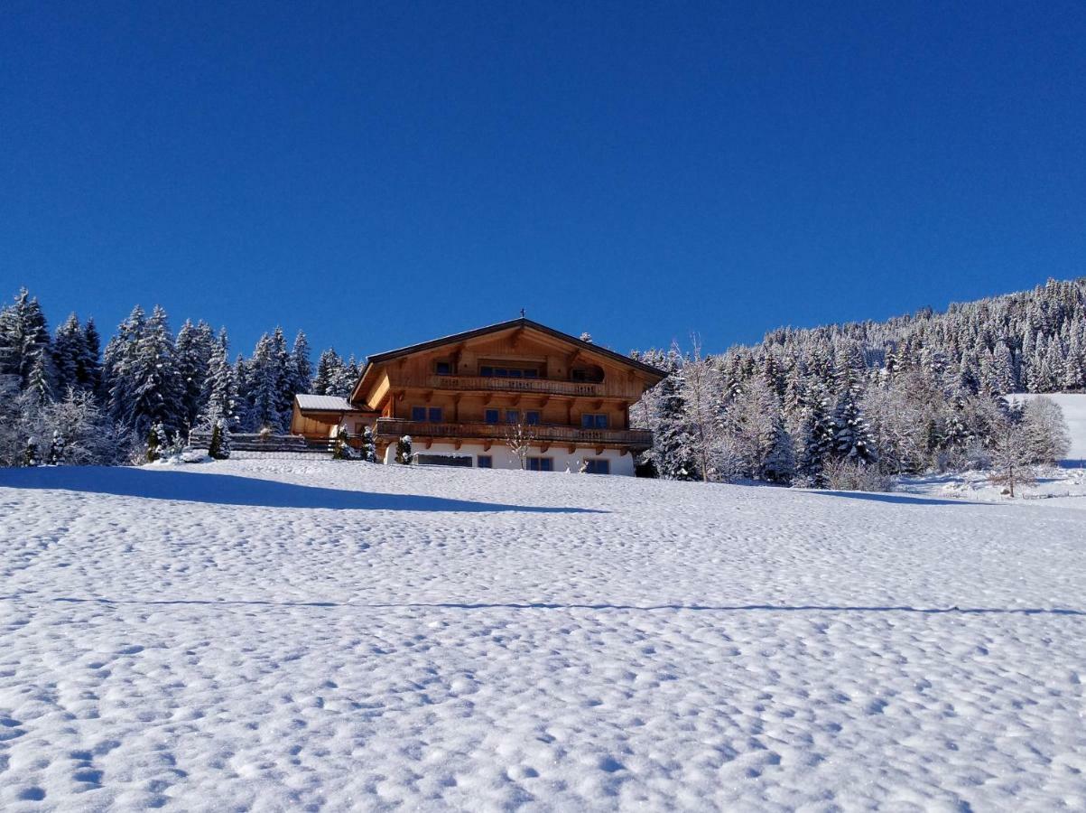 Chalet Apartment Obermanzl Hopfgarten im Brixental Buitenkant foto